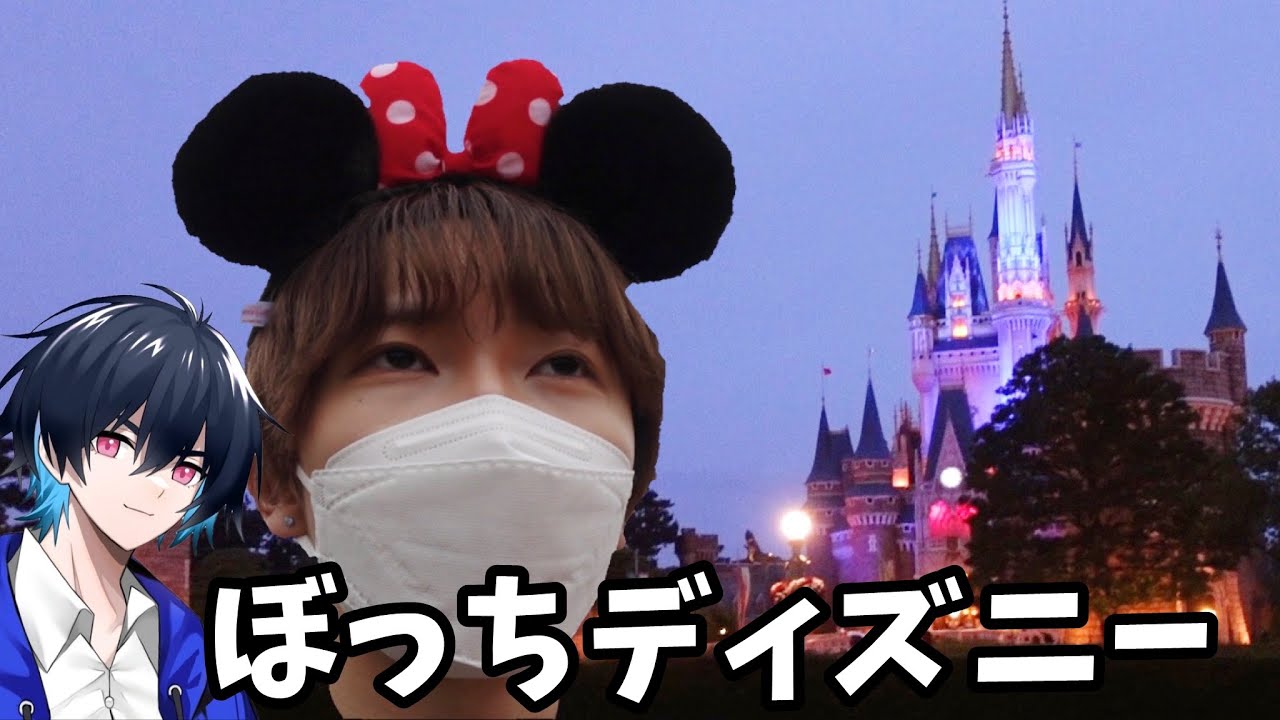 一緒に行く友達とかいないから、ぼっちで制服ディズニー行きました【日常Vlog】