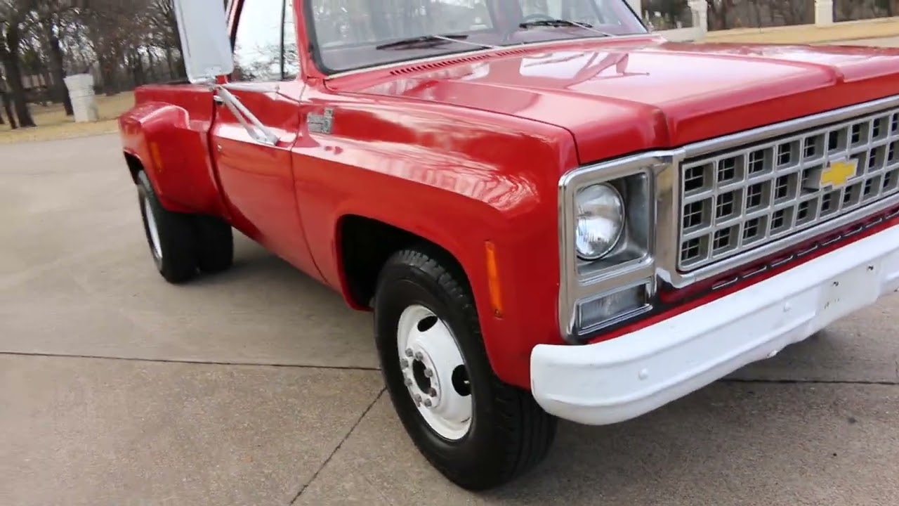 1980 Chevrolet C30, Dually, ex fire department truck, low miles, original paint