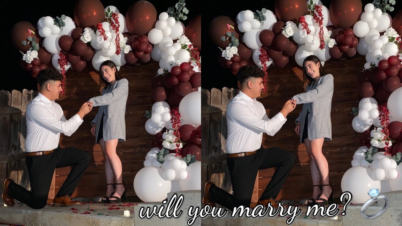 THE OFFICIAL PROPOSAL | highschool sweethearts