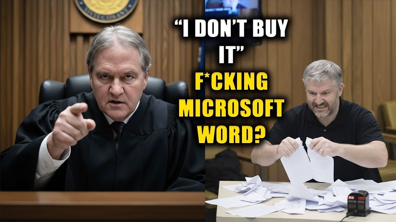 Judge SHUTS IT DOWN ‘I Could’ve Made This in Microsoft Word