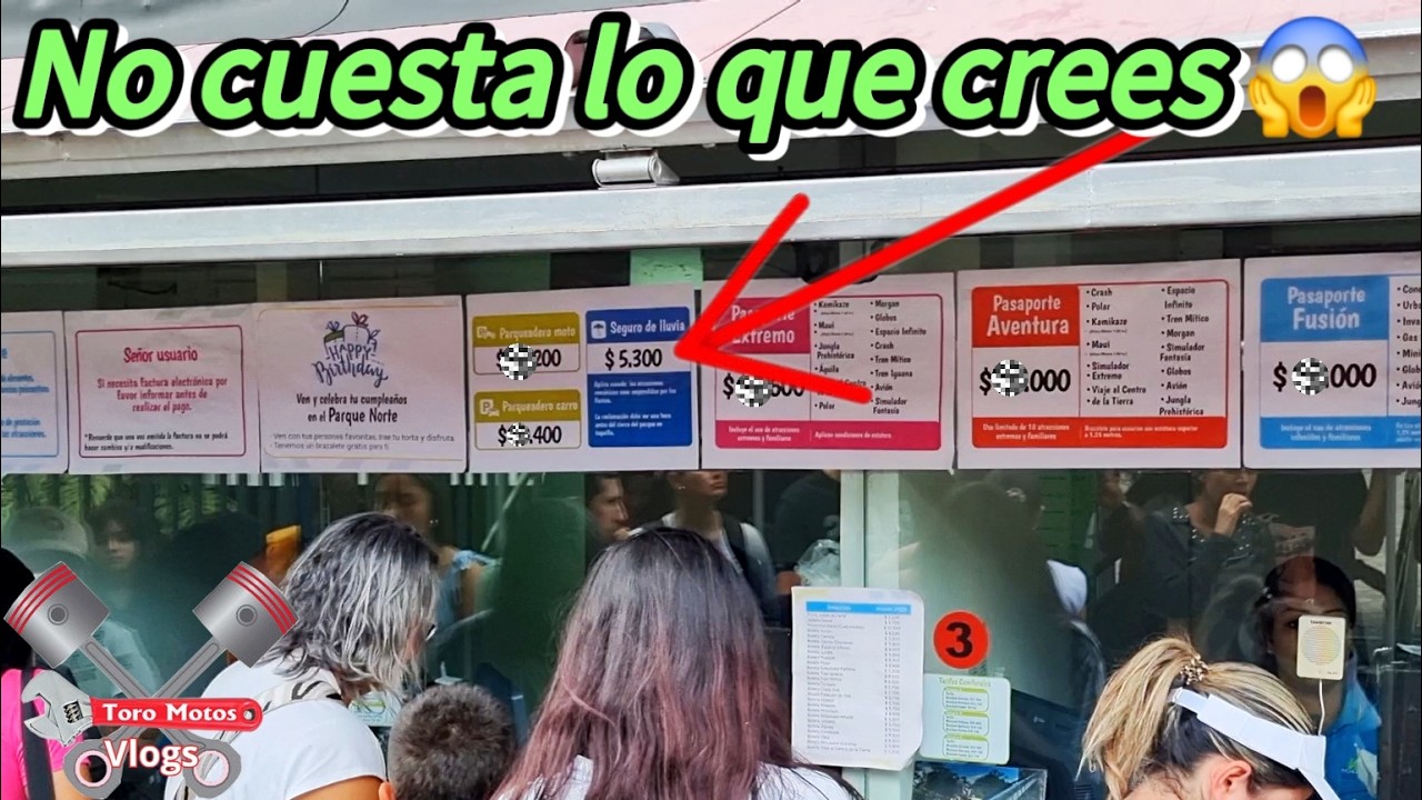 Parque Norte PRECIOS y HORARIOS m&aacute;s Atracciones Incre&iacute;bles
