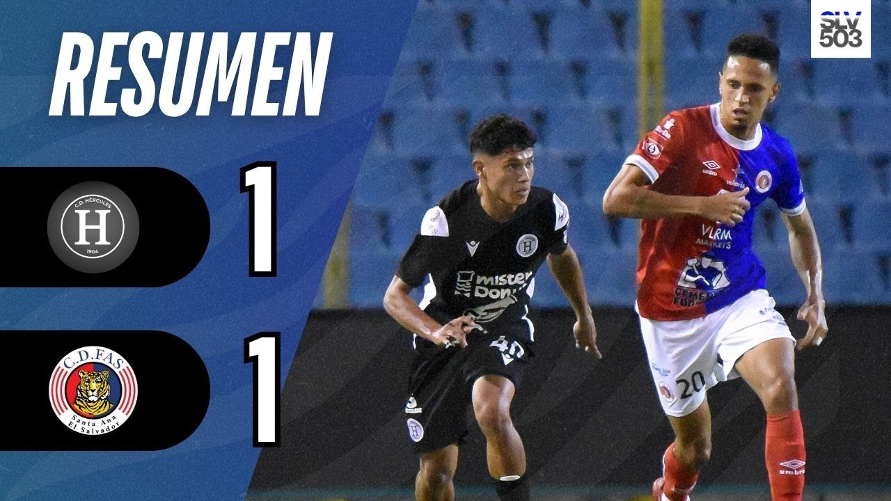 FAS rescat&oacute; el empate ante H&eacute;rcules | Resumen H&eacute;rcules 1-1 FAS | Jornada 2 | Apertura 2025