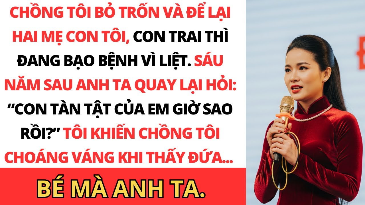 Chồng tôi bỏ đi, để con trai tôi suy sụp vì chạy theo tình nhân; tôi khiến anh ta phải thật hối hận.
