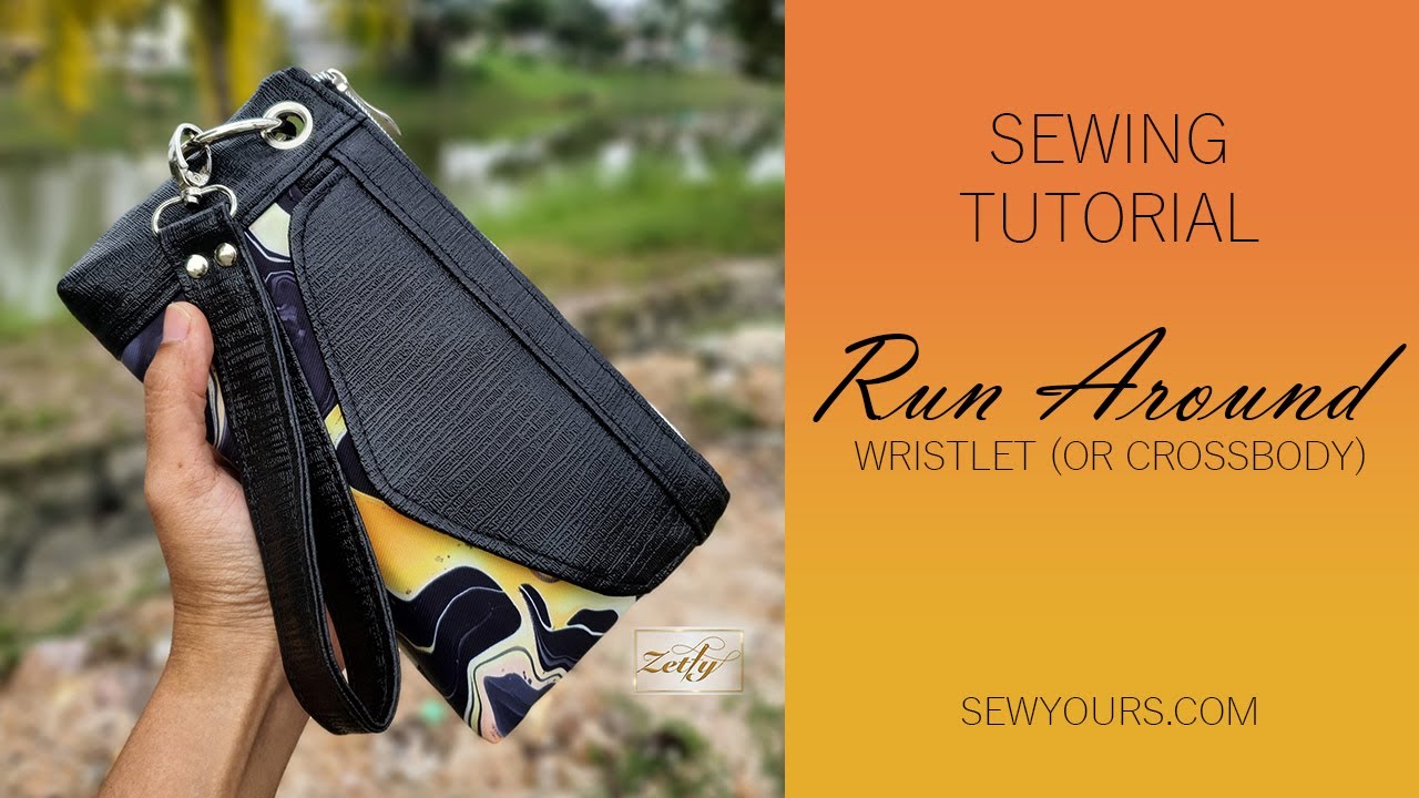 Сшейте сумку-кошелек с запястьем вместе с Мелиссой из Sew Yours