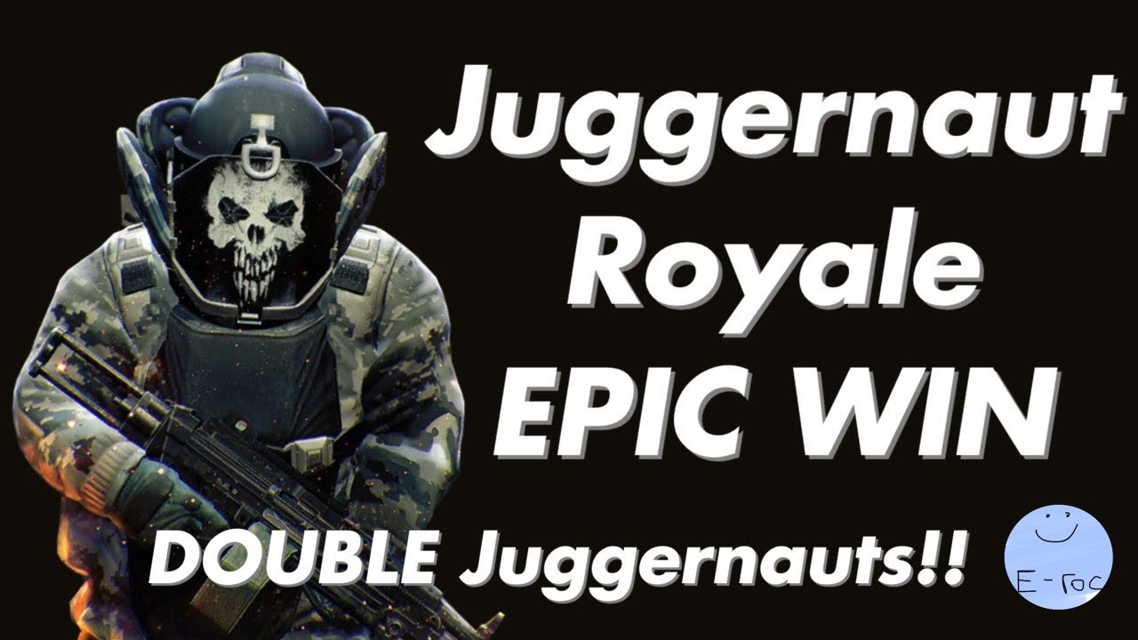 Warzone JUGGERNAUT ROYALE  FIRST WIN!  *2 JUGGERNAUTS in the final circle*
