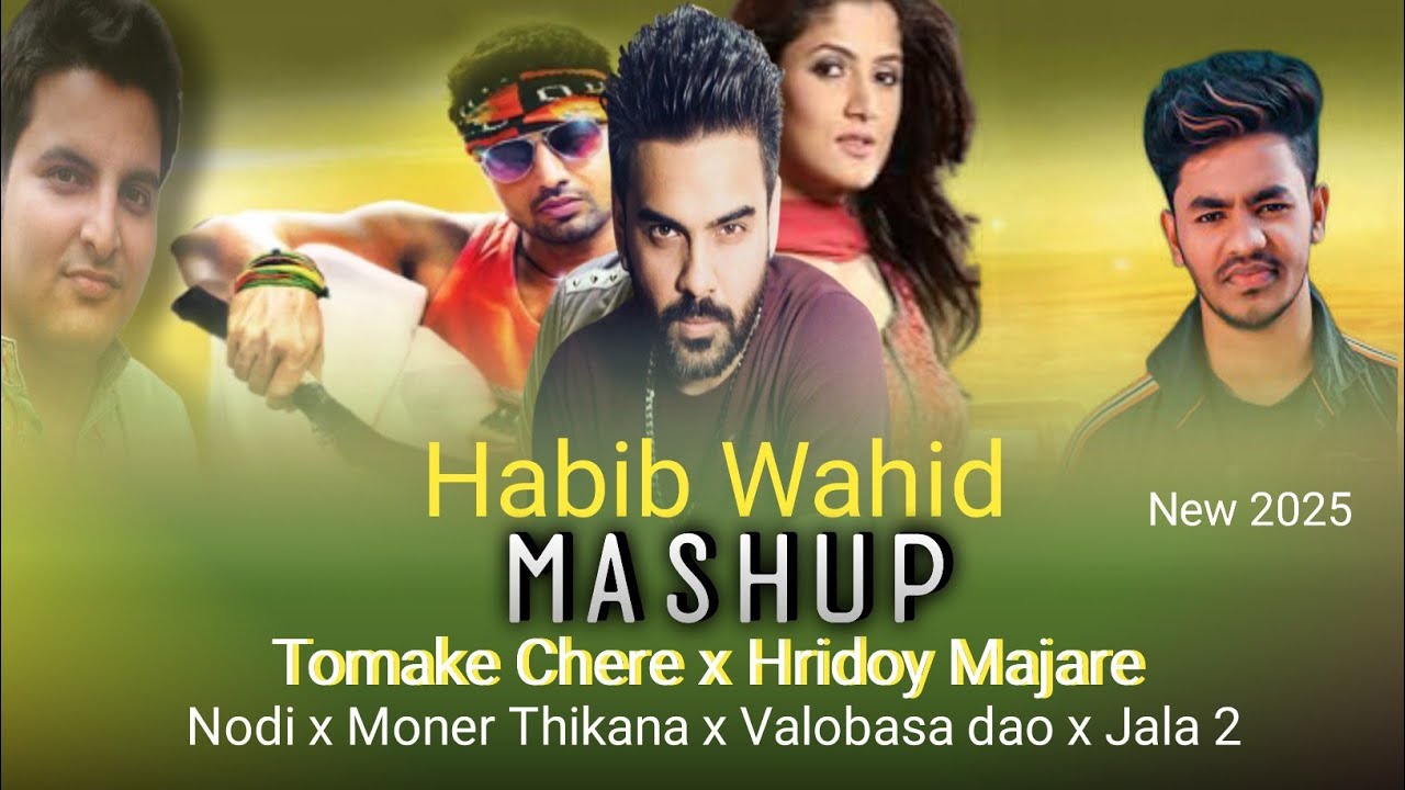 Habib Wahid X Hridoy Majare X Rakib Musabir | Best Bangali Love Mashup 2025 |Emotional Chillout