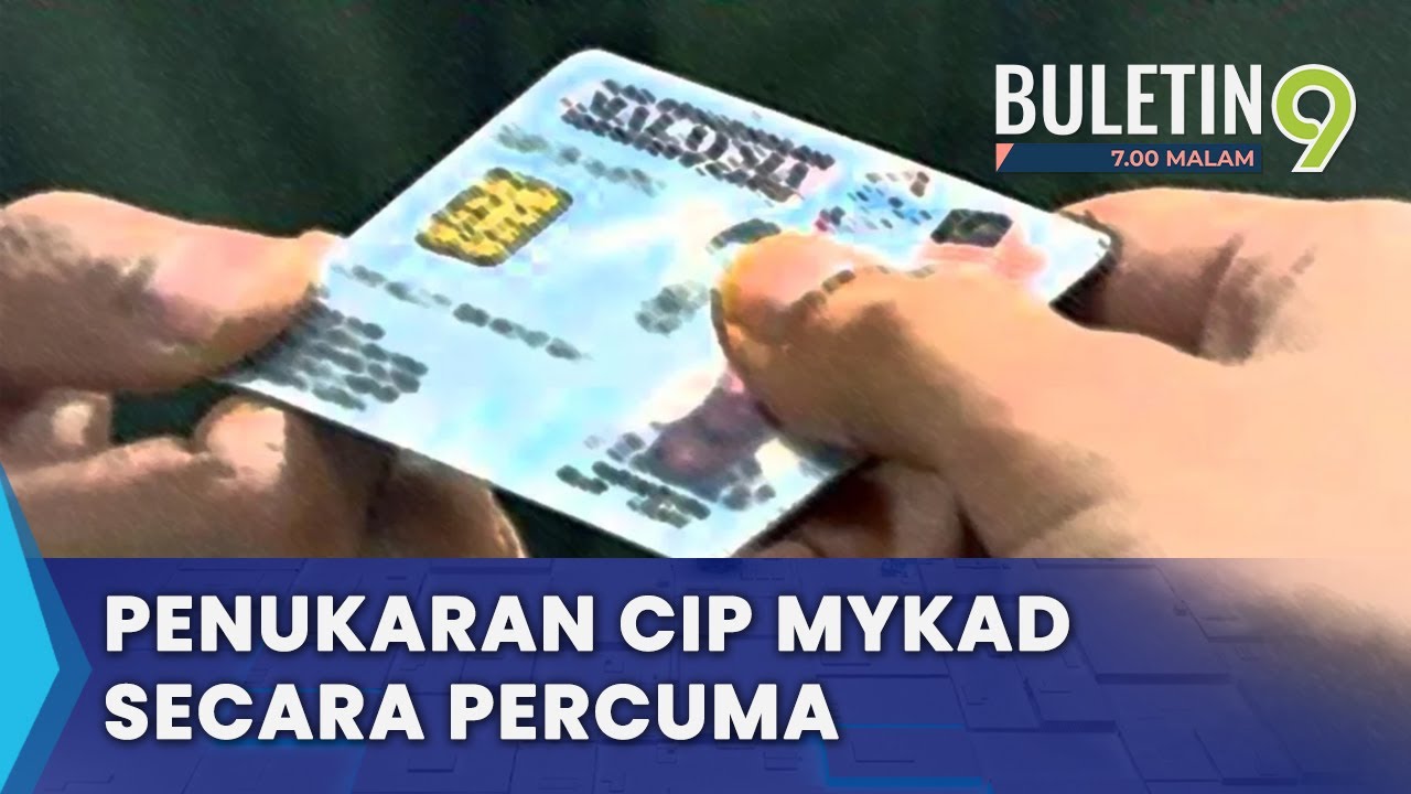 Urusan Tukar MyKad Rosak Di Kaunter JPN Mudah & Cepat (B9)