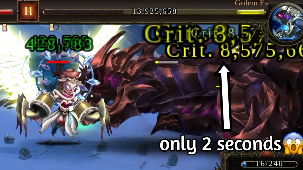 Noel Miho bug damage super bosses || Epic Heroes War