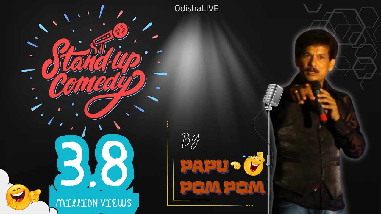 Papu Pom Pom's BEST Stand-Up Comedy LIVE Show | Odia Comedy Performance