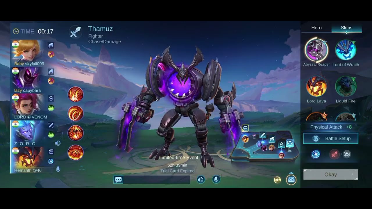 Classic😈⚔️ game play | play with me 🎯✨ | gaming video | mobo legend game play ⚔️ ||