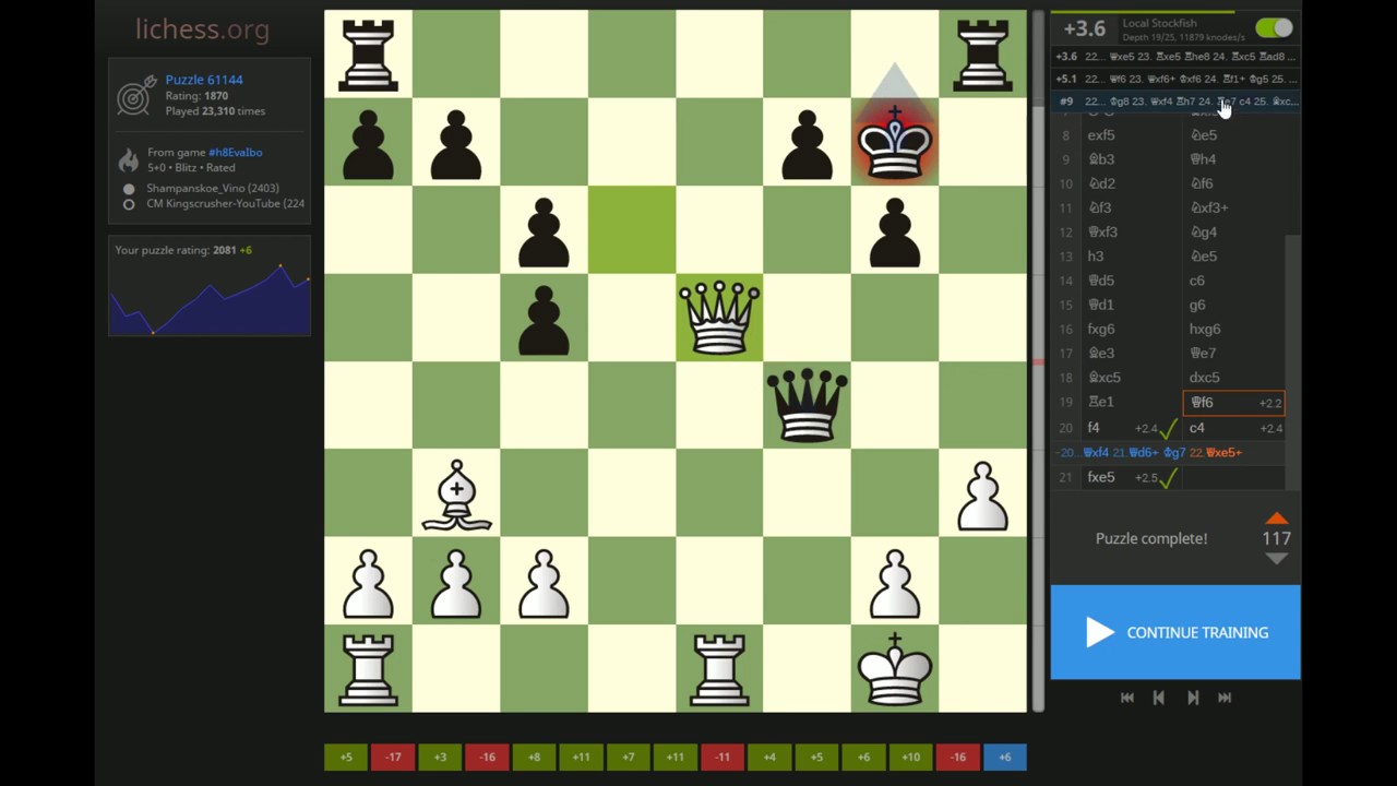 Announcing the Lichess Tactics Trainer