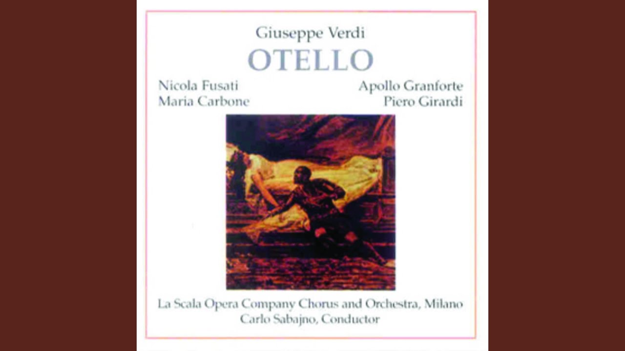 Credo in un Dio crudele (Otello)