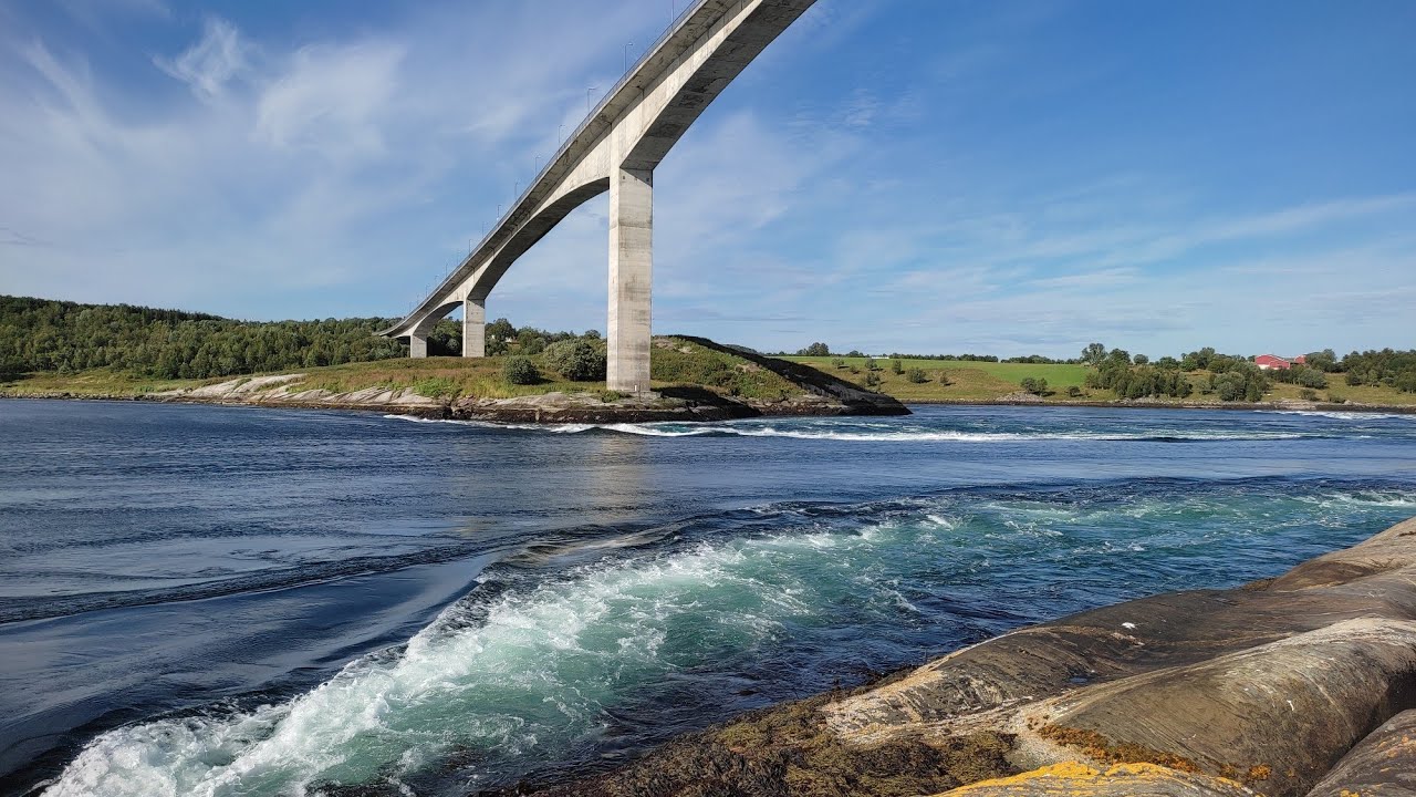 Saltstraumen Bodö Weltstärkste Gezeitenstrom der Welt