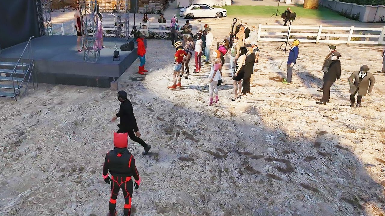 Brian Witnesses Carmella's Masquerade Party Being Bombed By Osgorp! | NoPixel RP | GTA RP