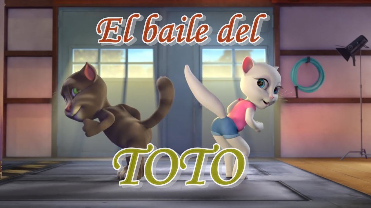 El baile del Toto conTalking Tom