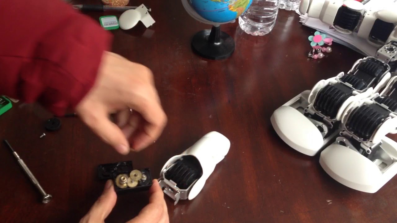 Alpha 1 pro humanoid how to fix servo problems by removing or replacing gears