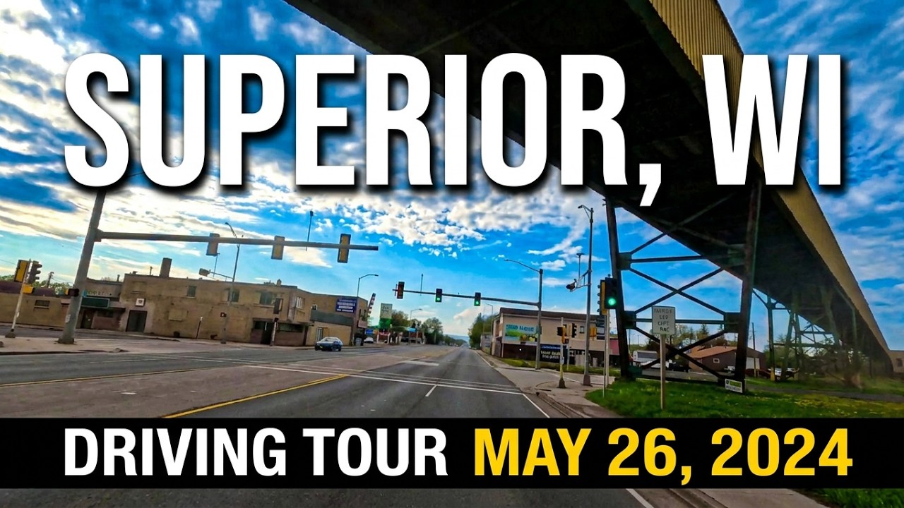 Explore Superior, WI: A Scenic Driving Tour on May 26th, 2024