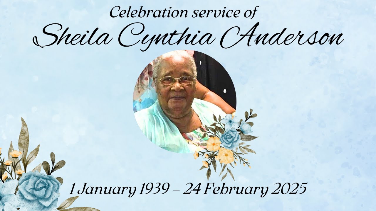 Celebrating the Life of Sheila Cynthia Anderson