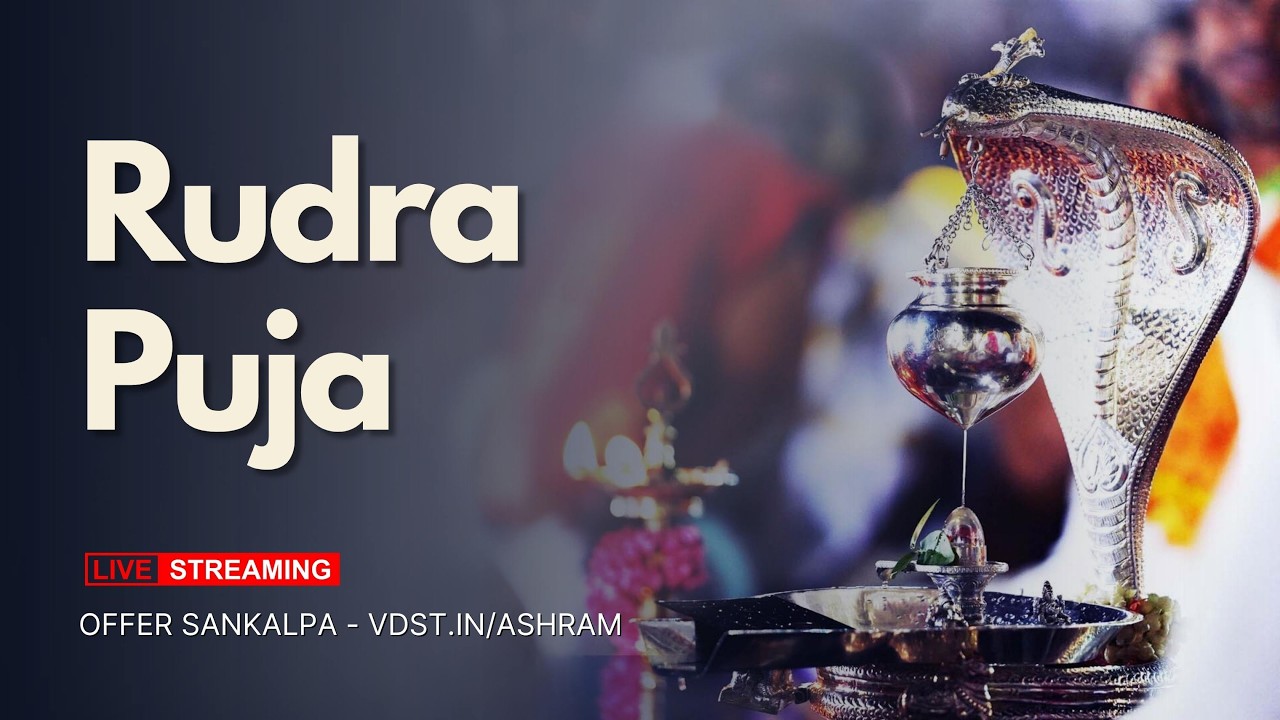 Monday Rudra puja | 15 June 2026 | Live From VDS Bangalore Ashram