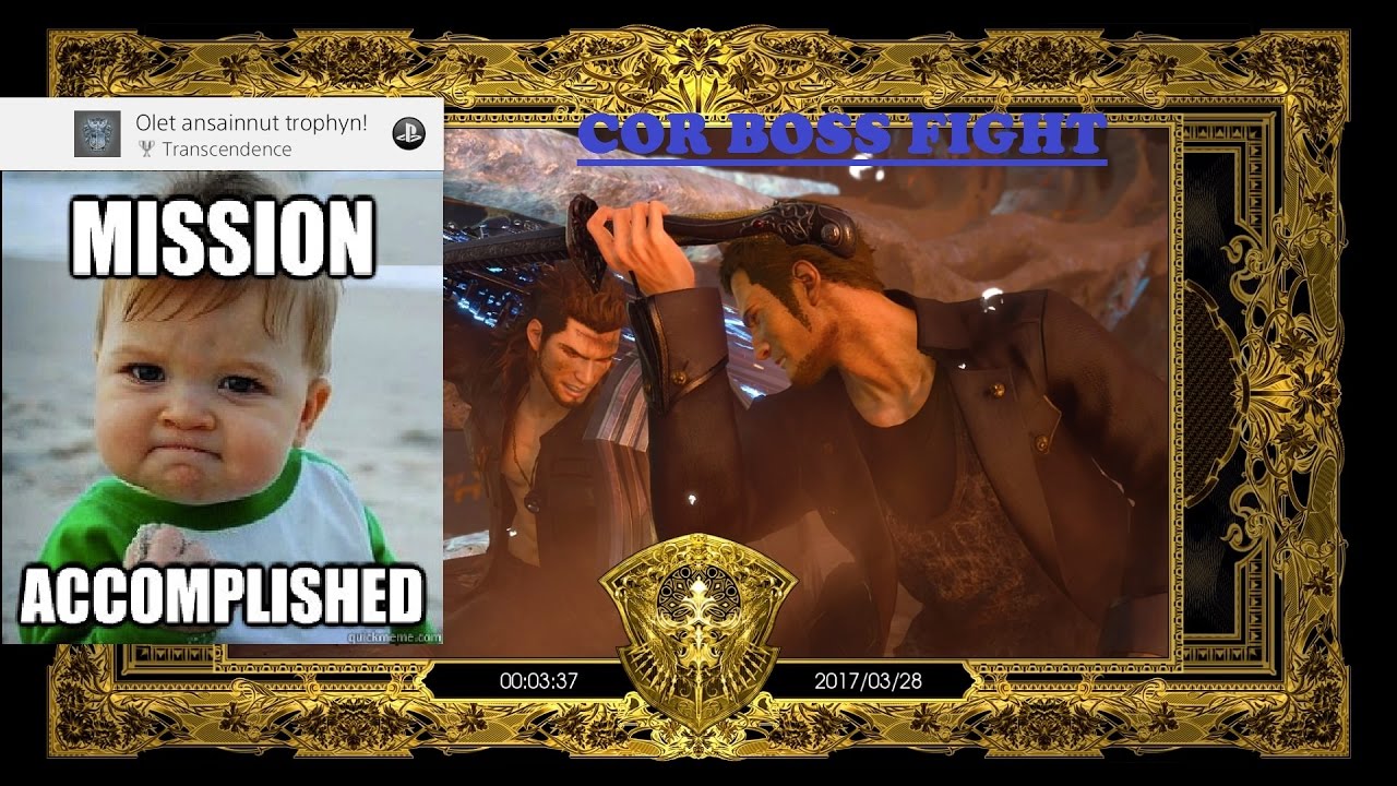 Final Fantasy XV Cor Boss Fight