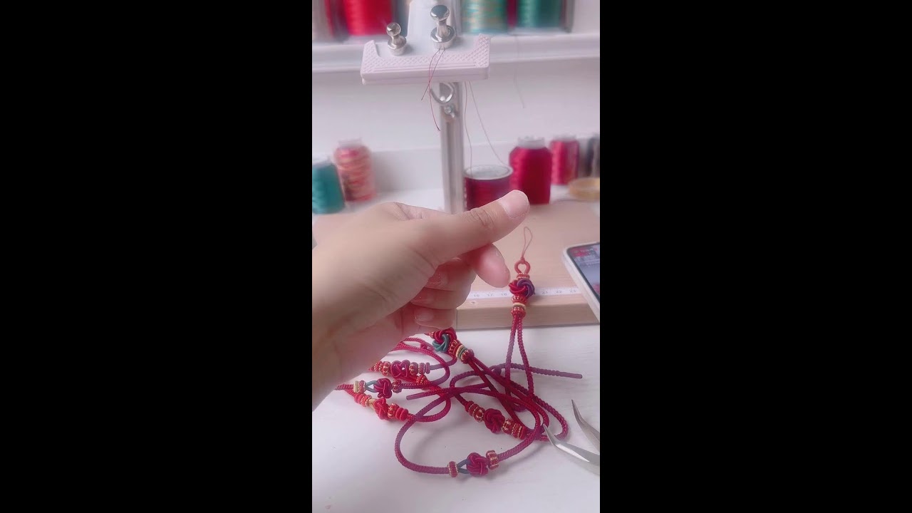 Slow Handcrafted Cord Knots | No Talking 2026-01-21 07:23:37