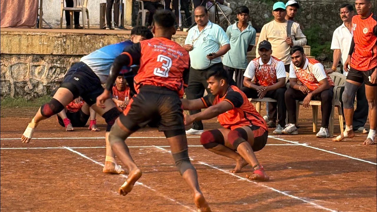 Aamhi gelo kabaddi chya match la…❤️‍🔥💯🤼