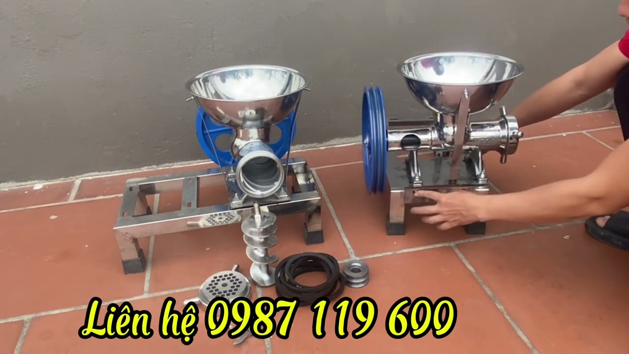 Cối xay cá, cối xay ốc,cối xay cua đồng,cối đùn cám viên,cối xay thịt,cối đùn xương,cối xay xôi inox