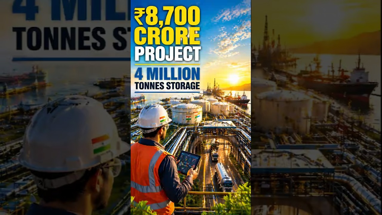 India&rsquo;s ₹8,700 Crore Oil Backup Plan| India&rsquo;s Oil Backup System Explained| ISPRL & Chandikhol Odisha