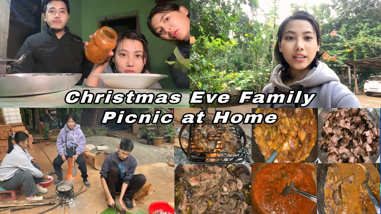 Family Picnic at Home 🧺 | Dec 24, 2025 