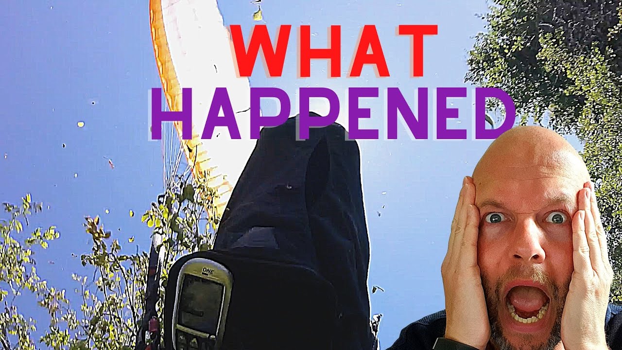 What happened?! 😲 Paraglider CRASH flight analyzed