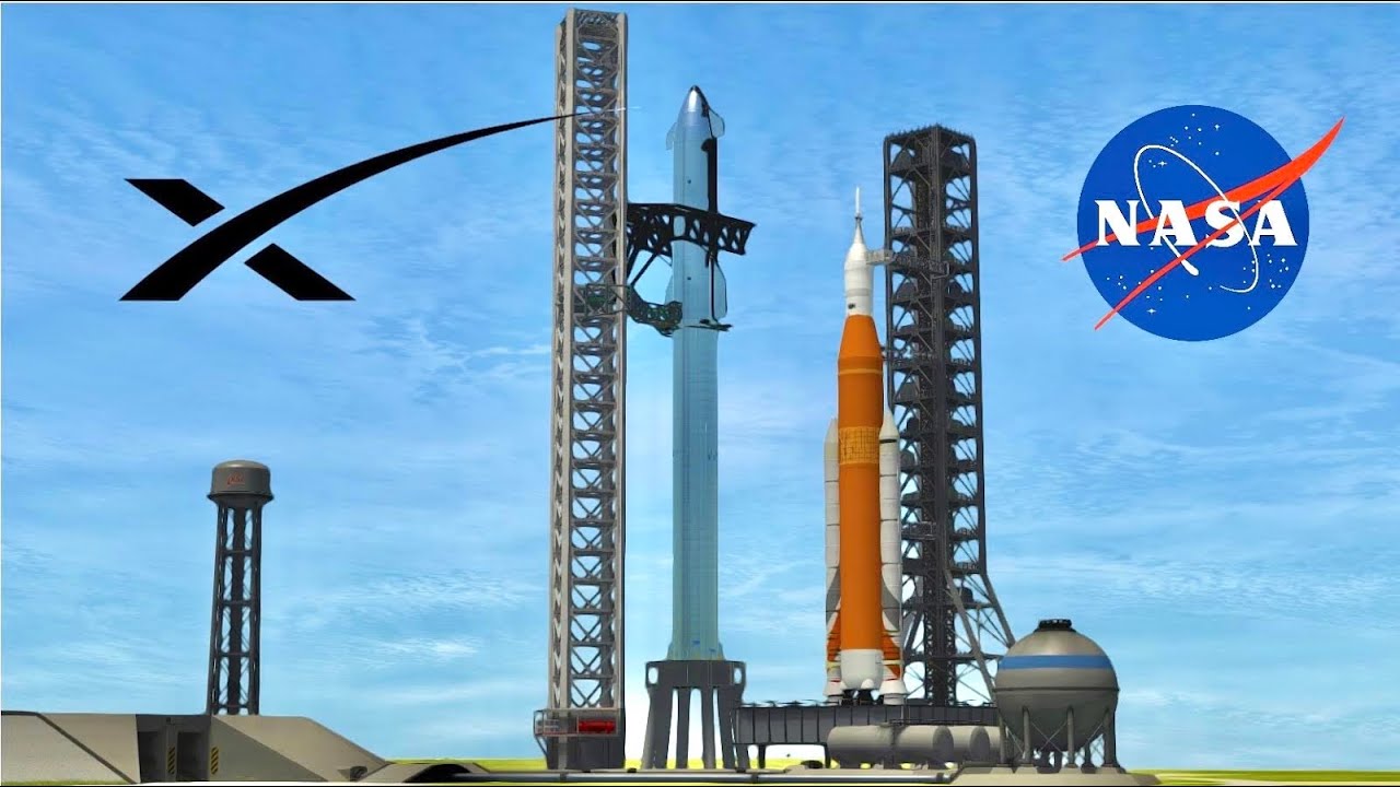 KSP: Starship & SLS Compared