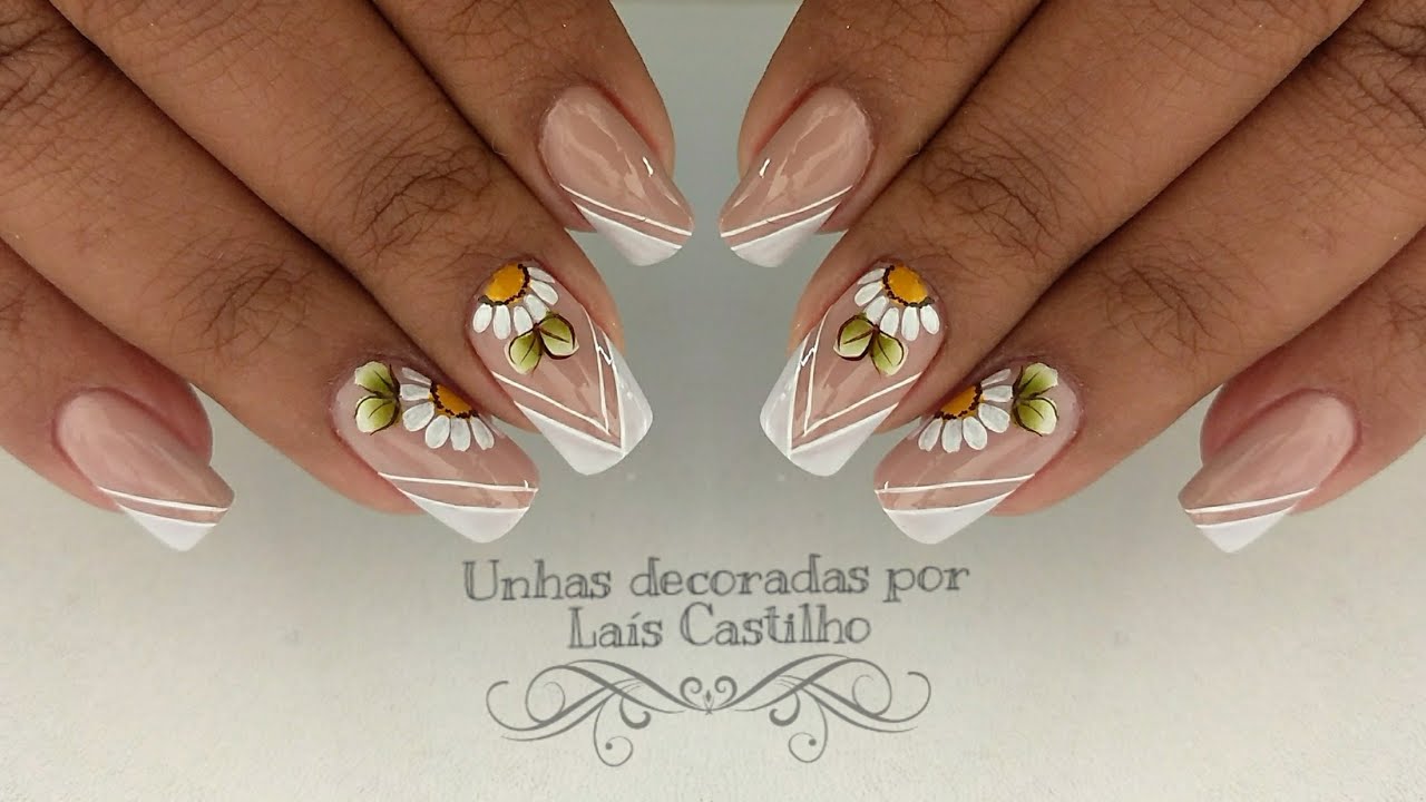 Unhas decoradas muito fácil Laís Castilho
