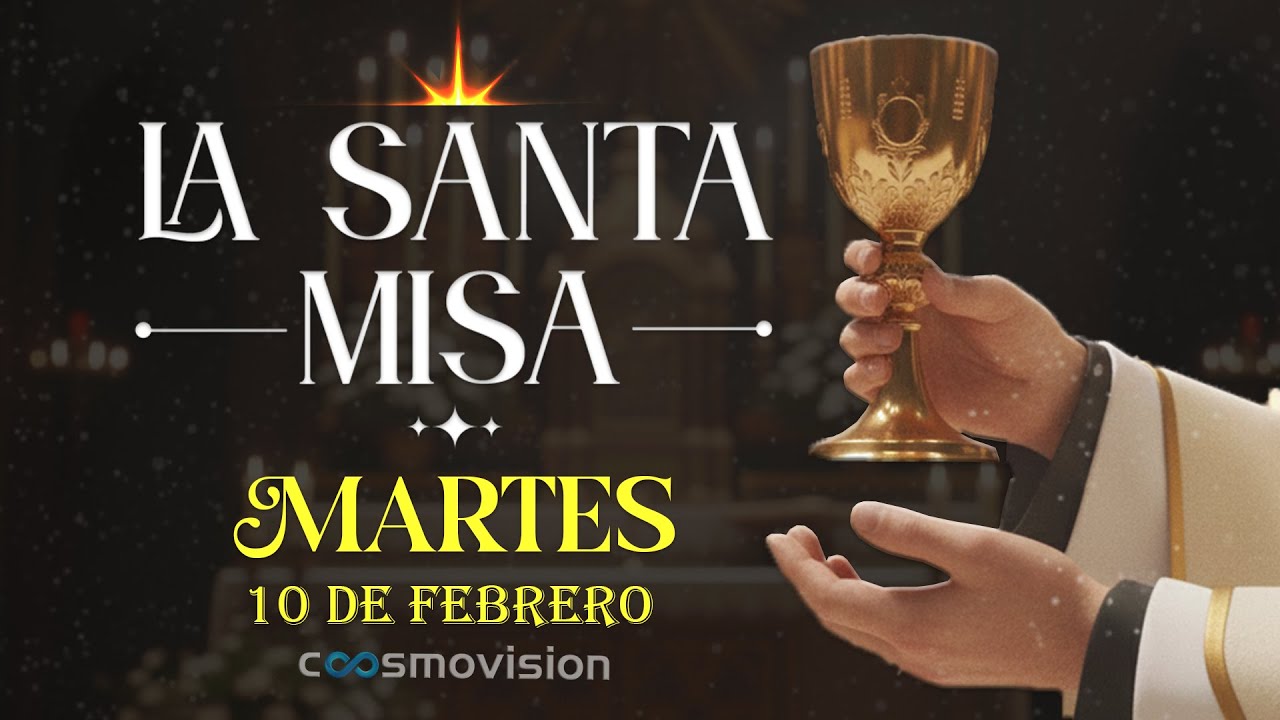 MISA DE HOY, Martes 10 de Febrero 2026 ✝️ | #misa diaria Cosmovisión