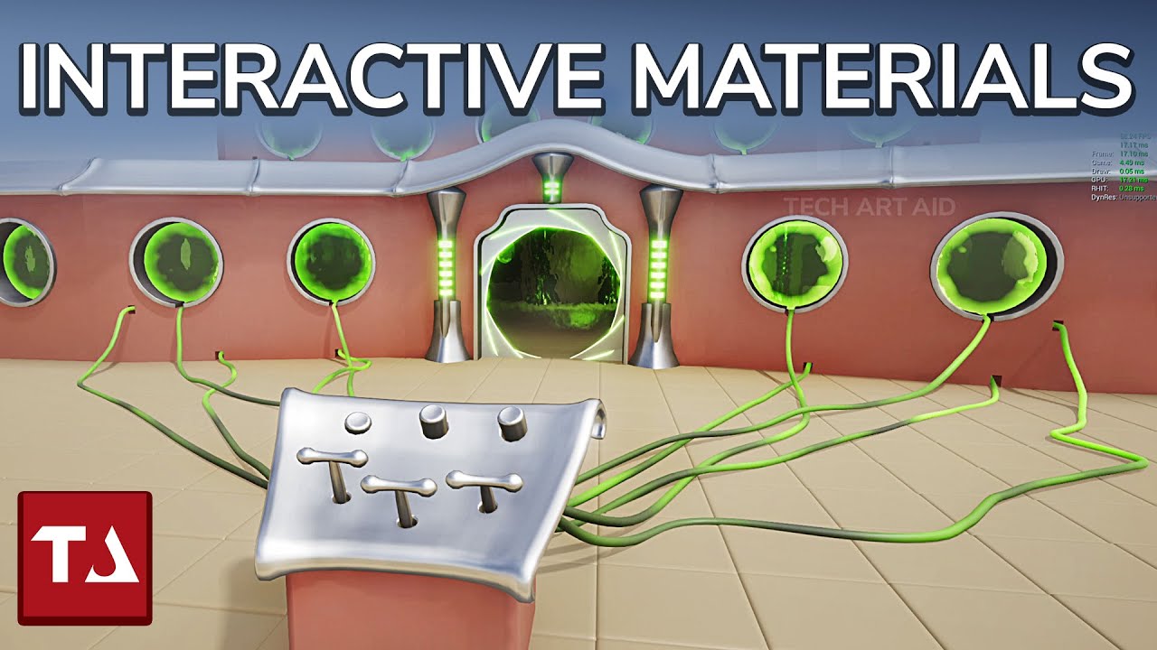 UE5: Interactive Materials in Blueprint // Unreal Engine Tutorial