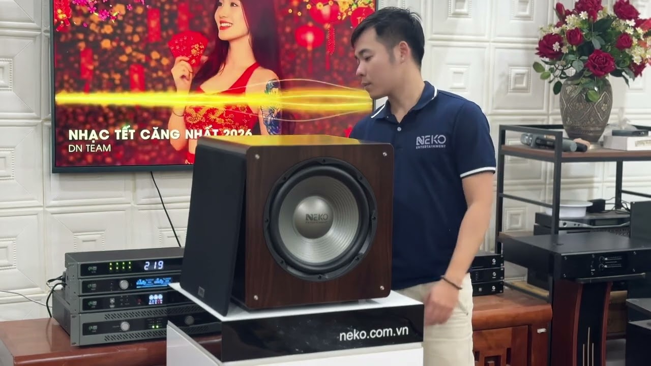 Loa siêu trầm điện Neko NA130S