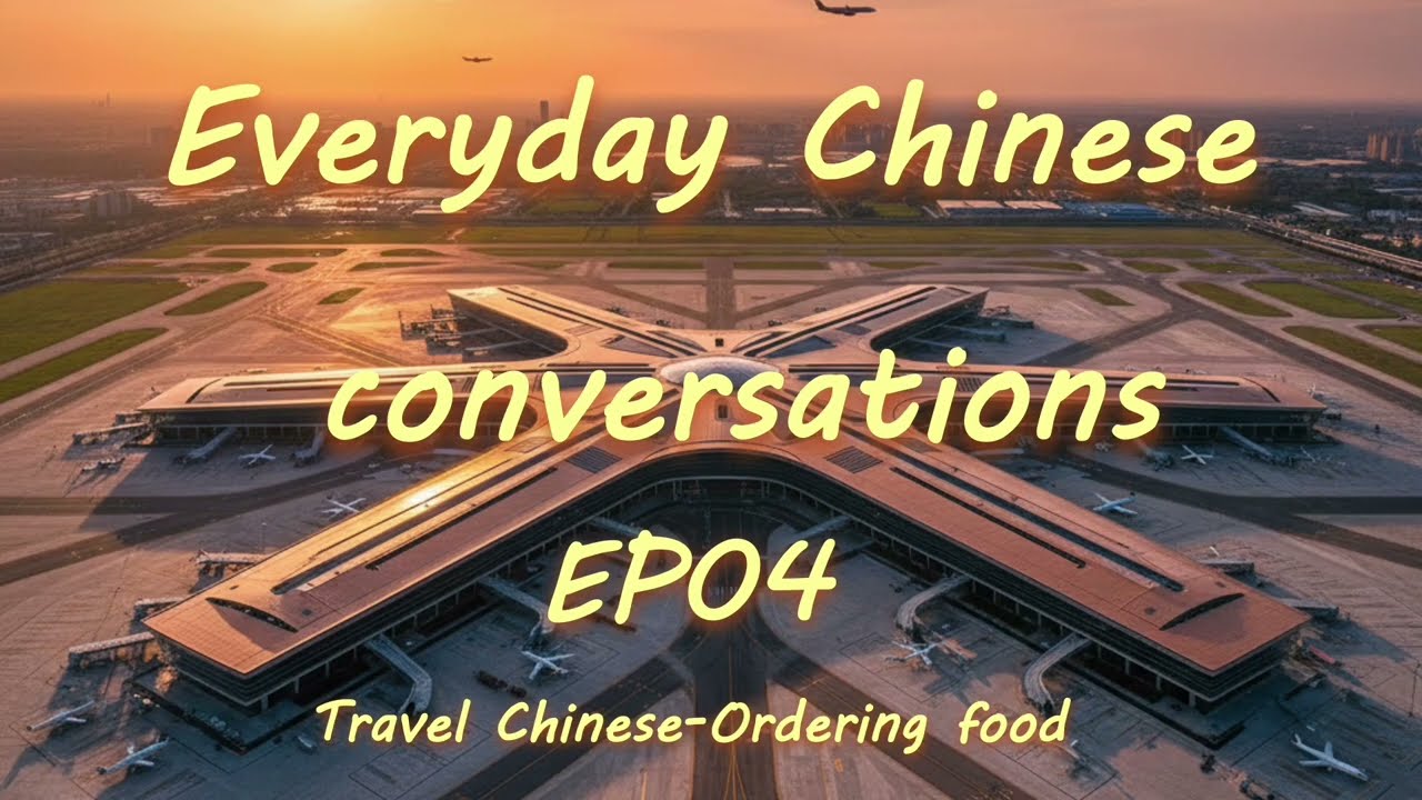 Everyday Chinese Conversations- Travel Chinese Ep04：Ordering food