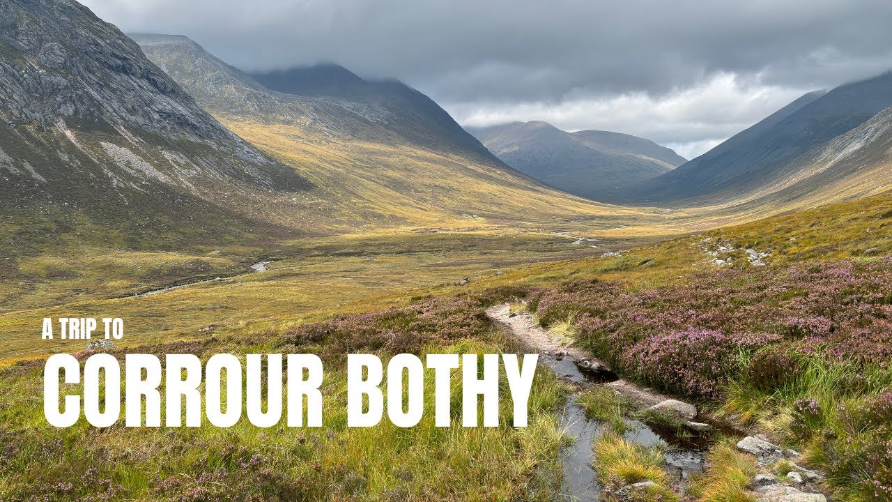 A camping trip to Corrour Bothy