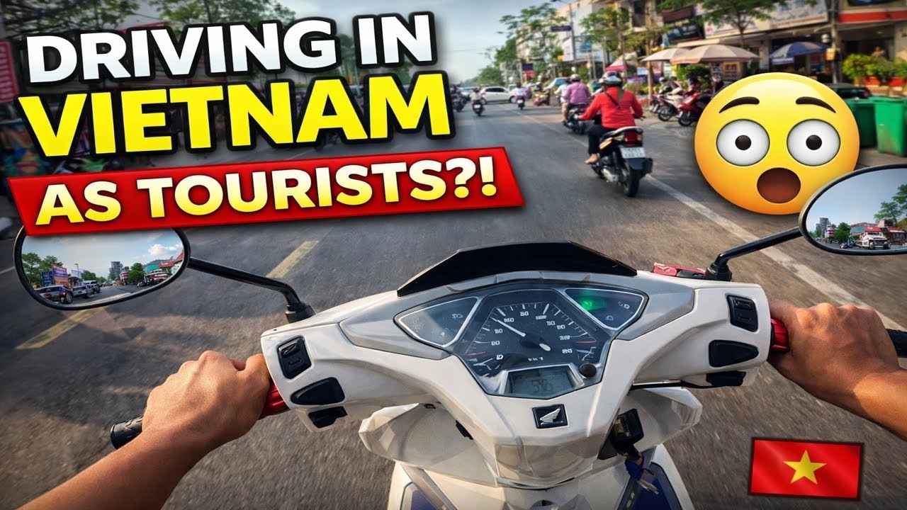 What It’s REALLY Like Driving in Vietnam as Tourists 🇻🇳