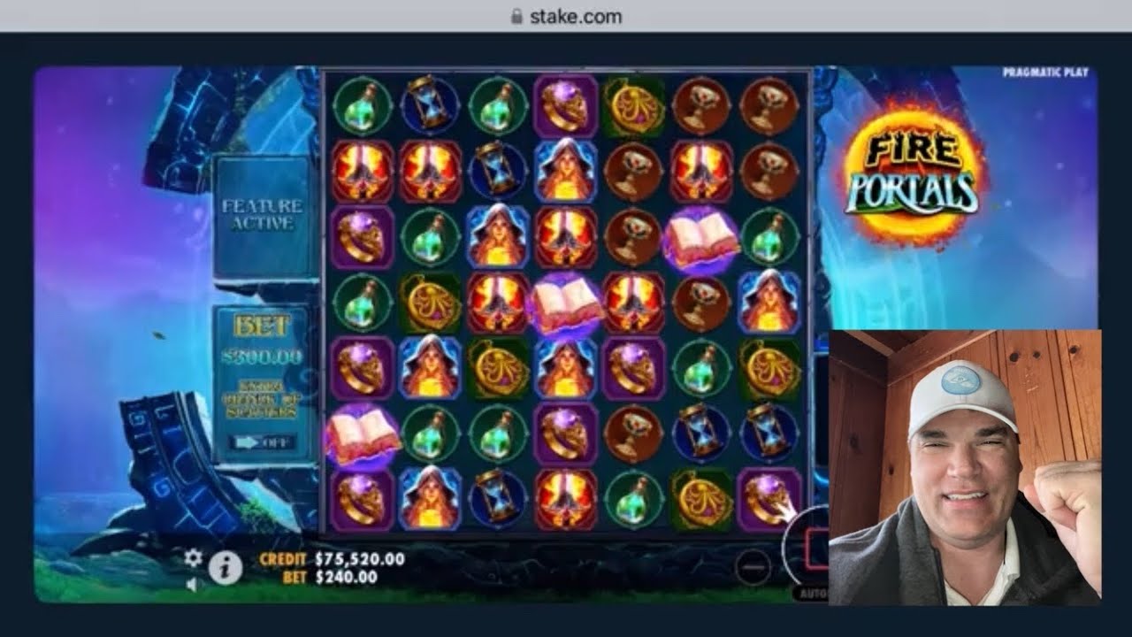 Stake.com Fire Portal Max Bonus Buy!   Slot Rank: 10/10. Volatility: 2/10