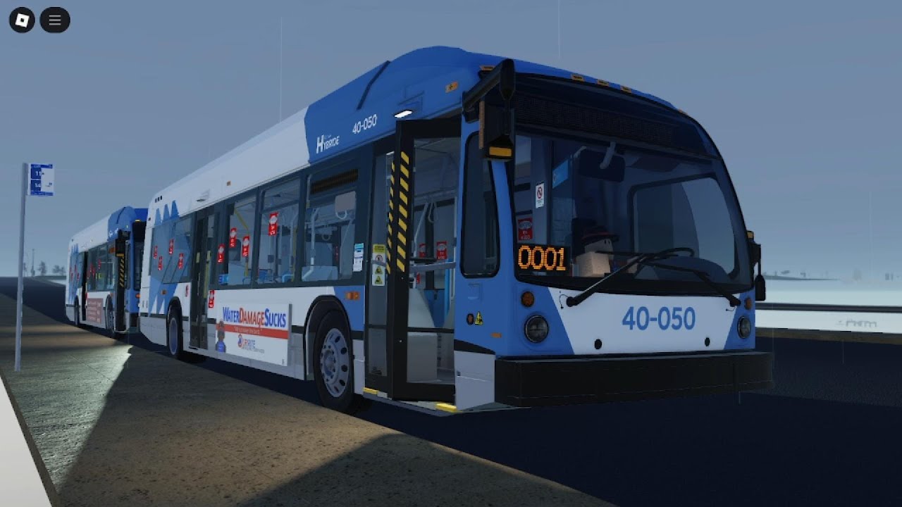 11 E Parc du Mont-Royal / Ridgewood Bus ride [ Roblox ] [ STS Mont-Royal ]
