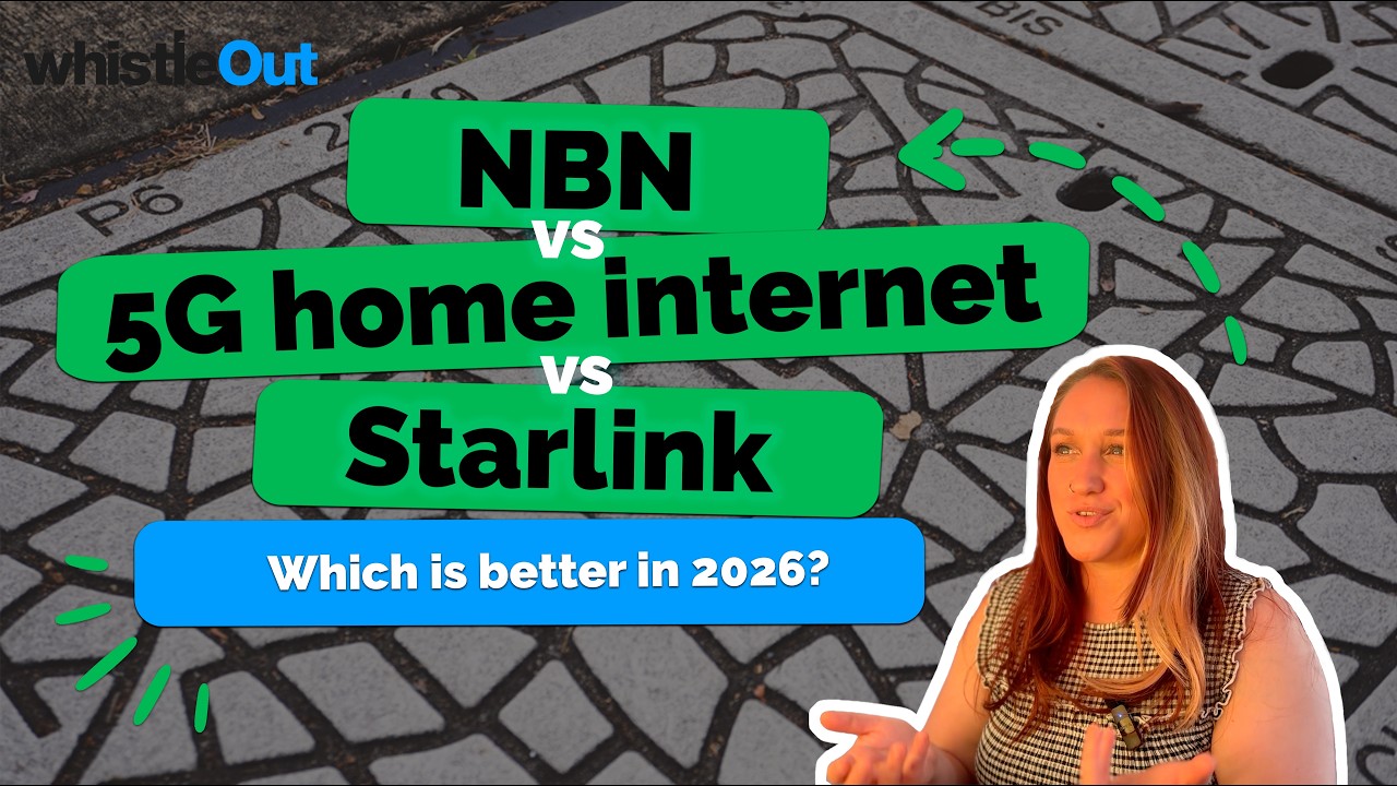 NBN vs 5G Home Internet vs Starlink | Which internet service is the best in 2026?