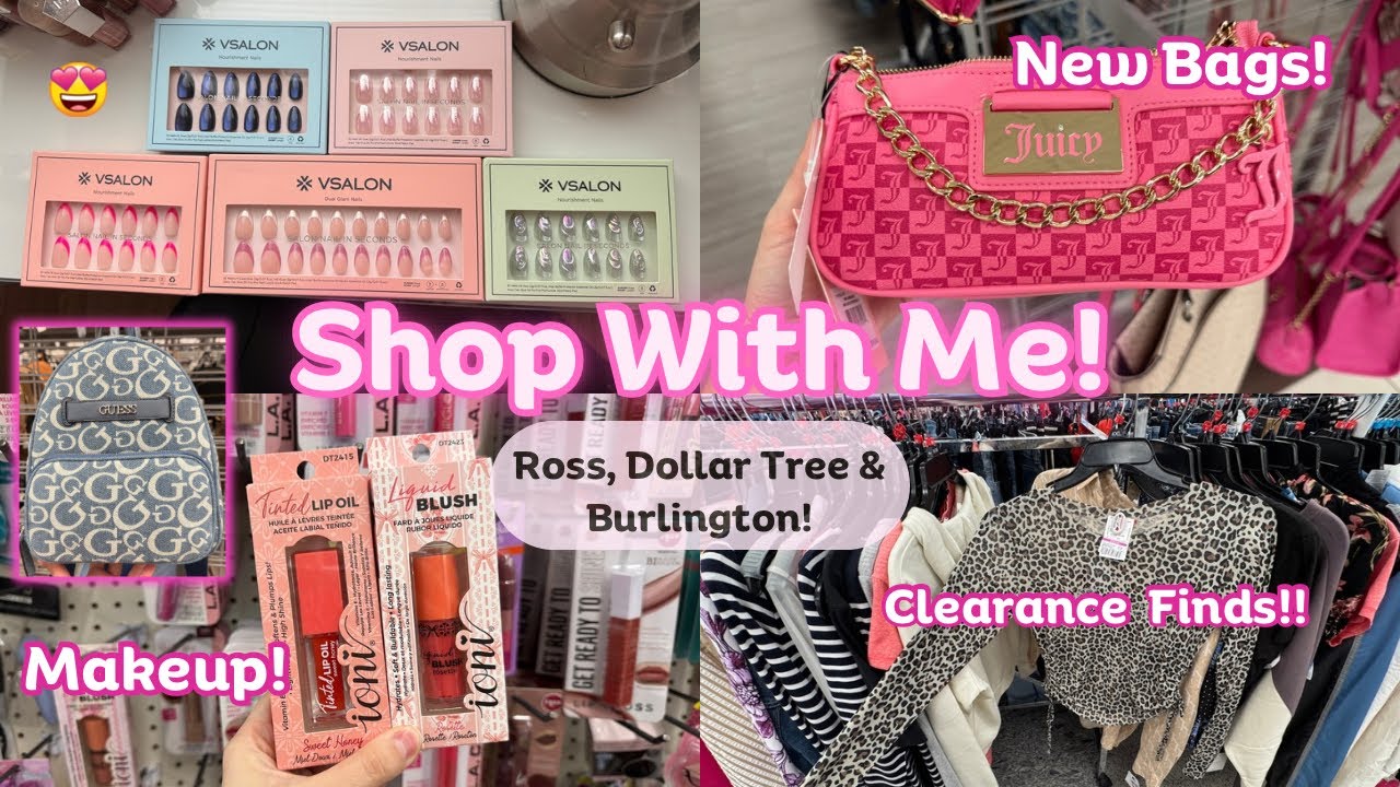 Let’s Go Shopping! Ross, Burlington & Dollar Tree Finds + Mini Haul
