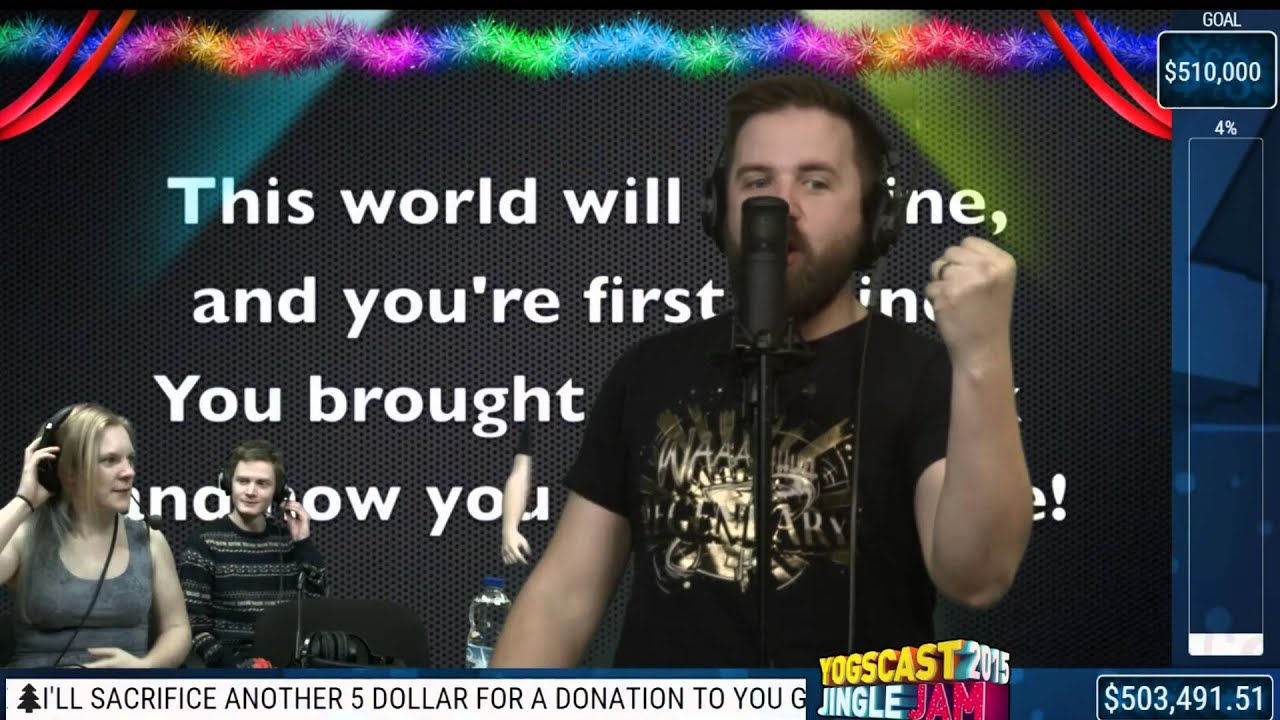 Yogscast JingleJam 2015 Karaoke night! 11/12/15