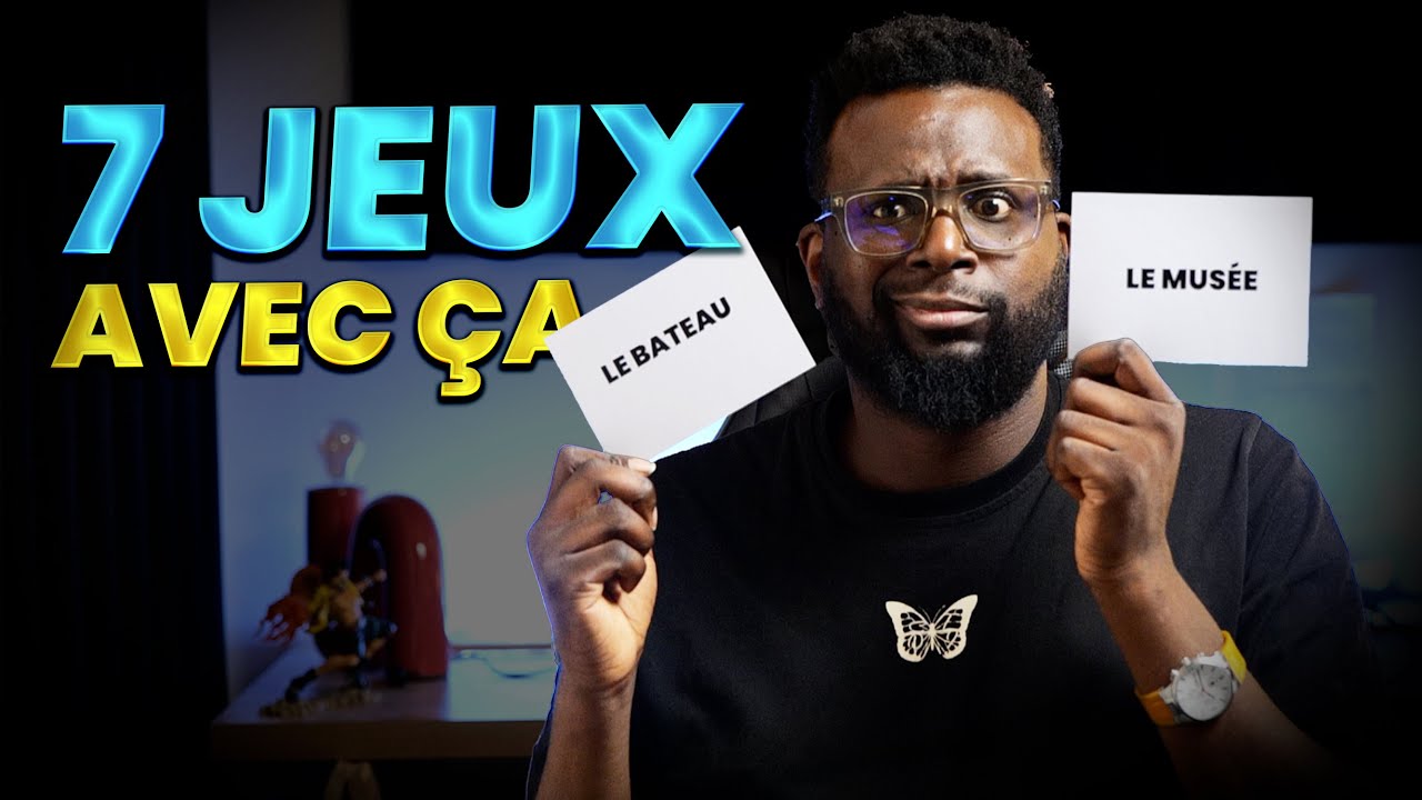 7 jeux pour les d&eacute;butants en FLE avec les flashcards 