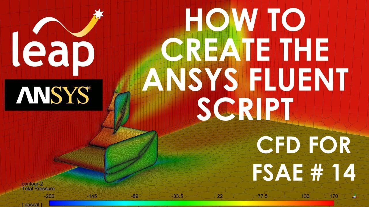 Как создать ANSYS Fluent Script-CFD для FSAE #14