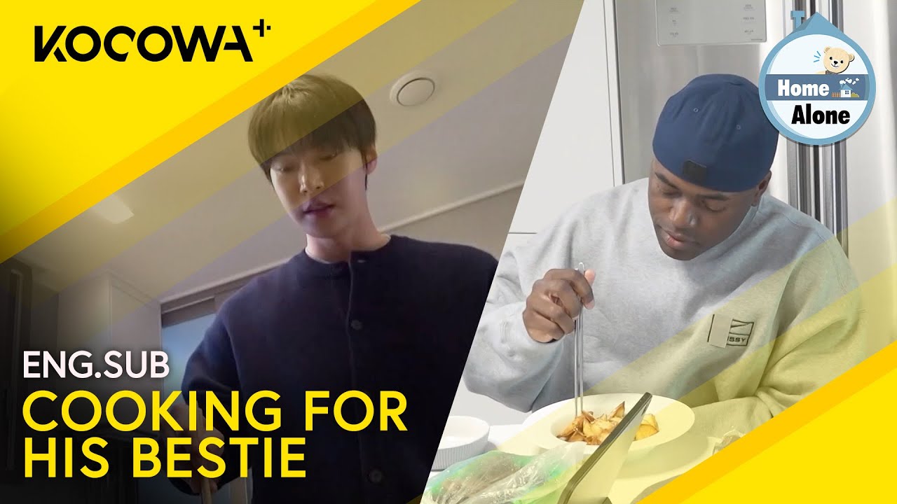 Do Young Treats His Friend, Jonathan, To Some Homemade Sweet Potatoes | Home Alone EP574 | KOCOWA+