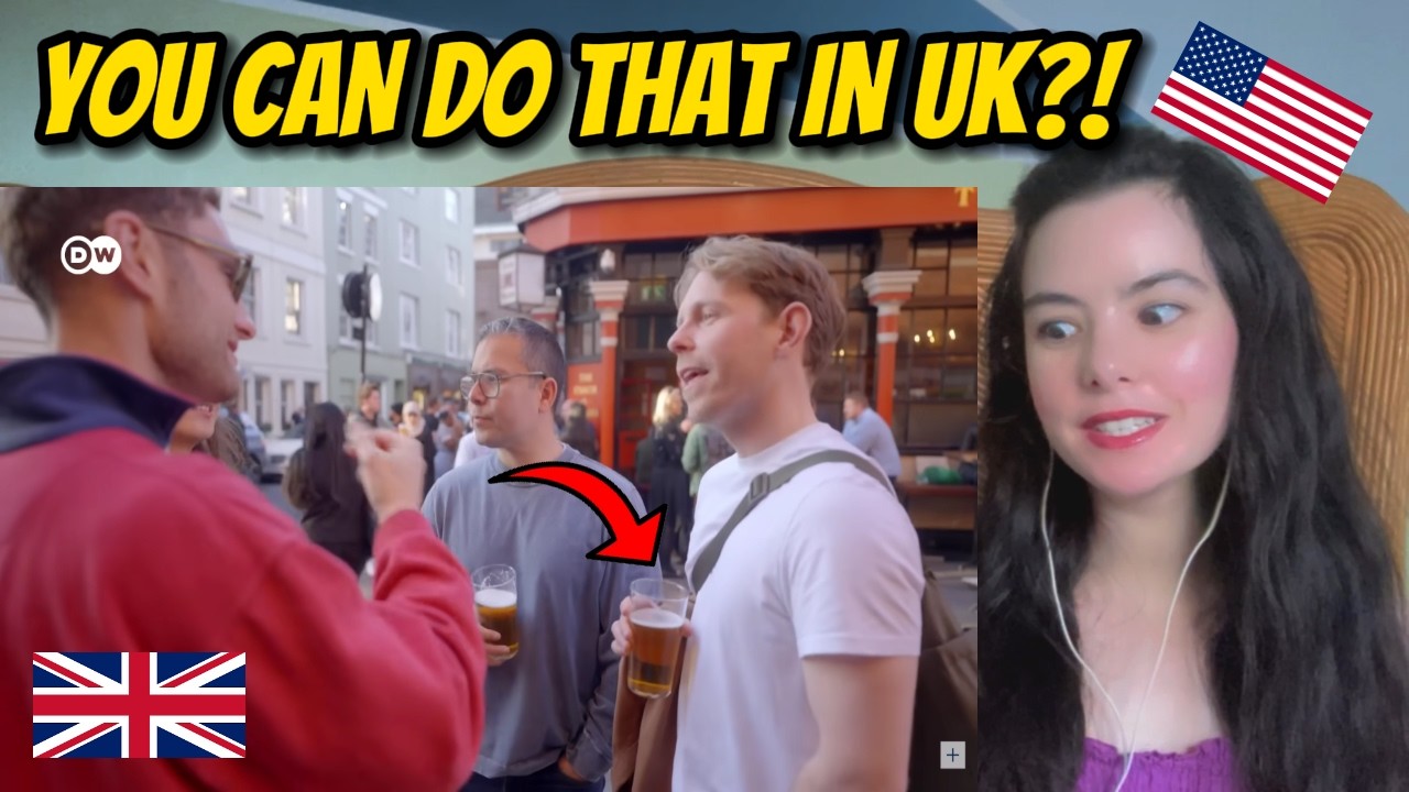 American Girl SHOCKED by British Pub Vs American Bars Differences