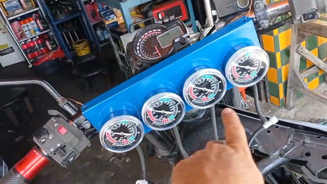limpeza e equalização dos carburadores da Bandit 650cc  ano 2008
