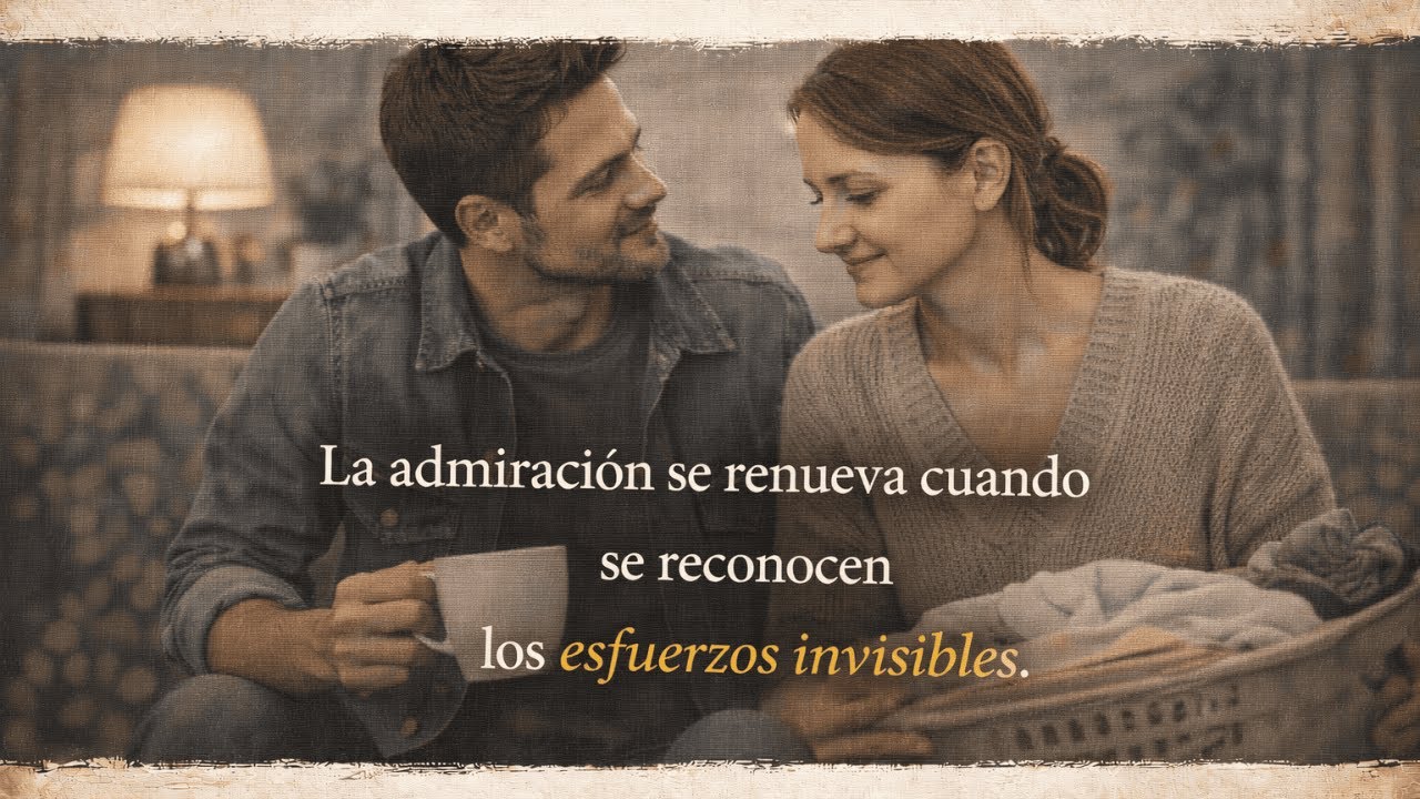 “La admiración se renueva cuando se reconocen los esfuerzos invisibles”