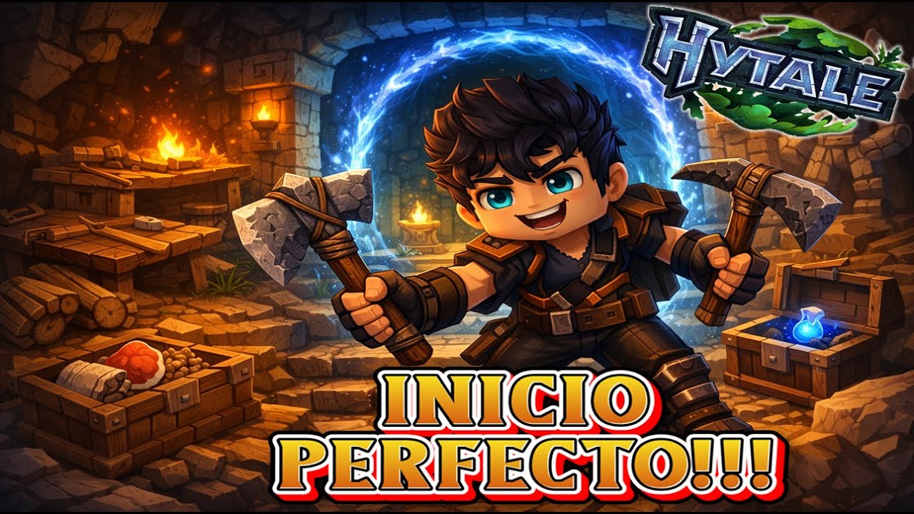 NO JUEGUES Hytale!!! SIN VER ESTO | Guía de Progresión para Principiantes PASO A PASO - CAP 1
